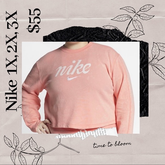 Nike women’s cropped true plus size sportswear - Picture 3 of 5